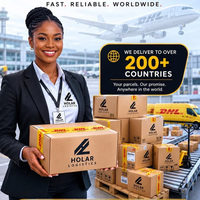 Service de logistique mondial de transport aérien porte-à-porte, agent de fret maritime LCL de la Chine vers les États-Unis, le Canada, le Royaume-Uni et la France