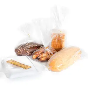 Có Thể Điều Chỉnh Tái Sử Dụng Nhựa Rõ Ràng Wicket Túi Bánh Lưu Trữ Sourdough Túi Bánh Mì