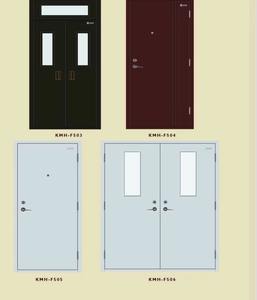 CHANGYI China Emergency Exit Steel Metal <strong>Door</strong> With Panic Push Bar Exterior - Product Image 2