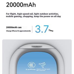 Anker Zolo อุปกรณ์ชาร์จแบตสำรองแบบพกพา, <span class=keywords><strong>10000</strong></span>/20000mAh 22.5W พร้อมสาย<span class=keywords><strong>พา</strong></span>น A110E/<span class=keywords><strong>D</strong></span> 22.5W เอาท์พุท USB หน้าจอ LED LI-Polymer - Product Image 2