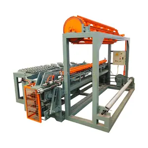 New design automatic grassland field fence wire mesh making machine