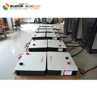 Bluesun Nouveau Module 48V 100AH 200AH Batterie au Lithium Batteries Solaires Murales Stockage 5kwh 10kwh avec BSM pour Système Solaire