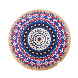 Posavasos creativos de madera maciza con grabado de logotipo, bandejas de madera para té, posavasos para té, tapetes aislantes del calor de estilo japonés - Product Image 2