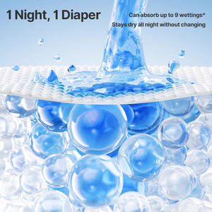 凯达免费样品超柔软棉质婴儿纸尿裤即干超吸水幼儿训练用男女通用散装批发 - Product Image 3