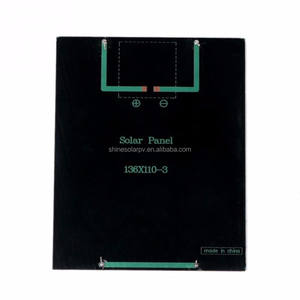 Resina epoxi/PET laminado 6 V 2 W Mini Panel Solar pequeña célula Solar - Product Image 2