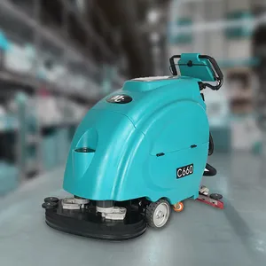 Magwell C660 high quality industrial electric cleaning equipment automatic floor scrubber cleaning machine