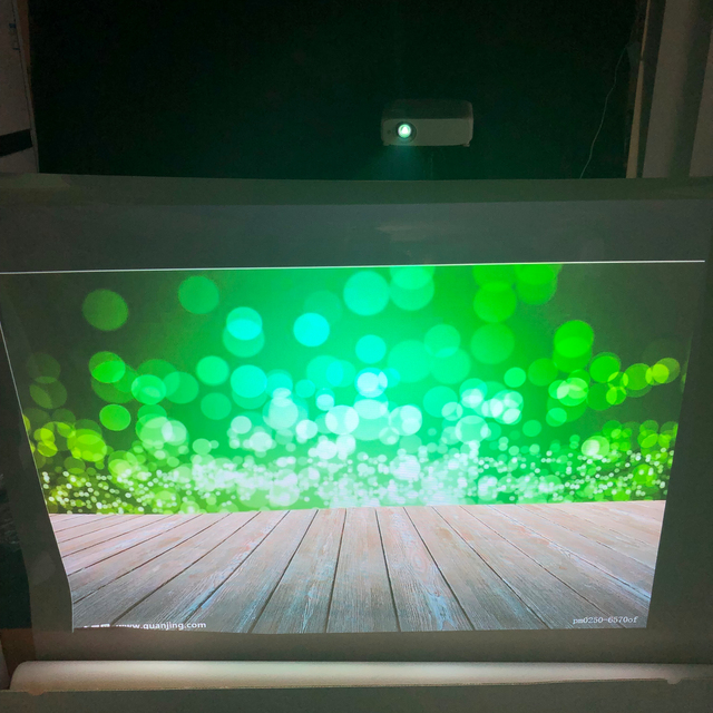 Hologram 3d Display REAR Projection Holographic Film for Fabric