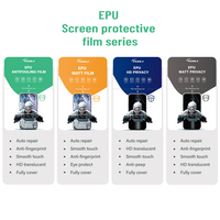 Film protecteur d'écran en hydrogel EPU souple anti-salissure avec logo personnalisé pour les téléphones mobiles