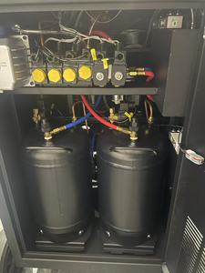 Unité de service de climatisation entièrement automatique X849, machine de recyclage et de récupération de <span class=keywords><strong>réfrigérant</strong></span> à double <span class=keywords><strong>gaz</strong></span>, compatibilité AC 220V/110V, <span class=keywords><strong>voiture</strong></span> - Product Image 3