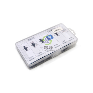 Smooth Sailing HE31 Kit Surtido de 150 Piezas de Clips de Nylon para Automóviles, Sujetadores para Modelos Generales - Product Image 3