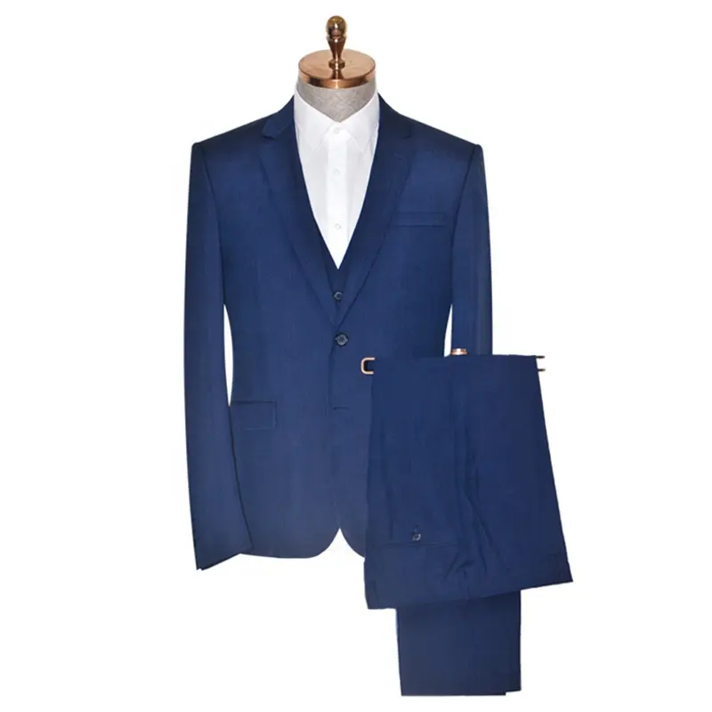 New Design Italy Design Men Suit Navy Blue and Business Suit