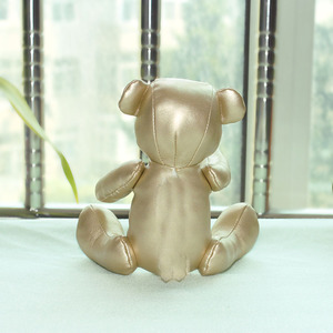 Orsacchiotto Promozionale Personalizzato in Ecopelle PU Morbido e Imbottito - Product Image 3