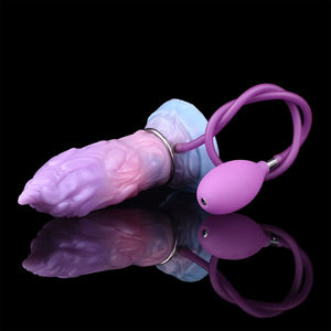 Opblaasbare Dildo Eenhoorn Alien Gevormde Dildo Imiteren Dier Volwassen Masturbator Seksspeeltjes Goedkope Groothandel Fabriek - Product Image 5