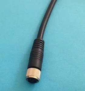Circular Female And Male Connector Dc Ip Jack 37 Pin Cable Straight Connector