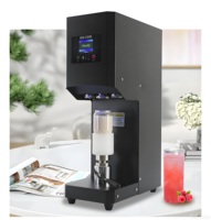 Máquina Automática para Sellado a Presión de Latas de Plástico, Estaño y Aluminio |   Equipo de Sellado Multiusos para Cerveza, Refrescos y Té de Burbujas