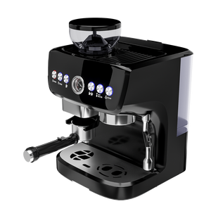 Machine à <span class=keywords><strong>café</strong></span> électrique professionnelle <span class=keywords><strong>2022</strong></span>, puissante et ajustable, en acier inoxydable 15 bars, avec <span class=keywords><strong>broyeur</strong></span> - Product Image 1