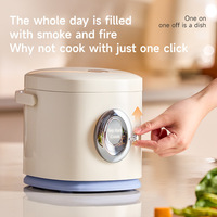 Cuisinière à riz électrique - Multifonctionnelle - Utilisation domestique - Mini format - Pour une personne - Isolation anti-cuisson à sec - Capacité inférieure à 3L - Mécanique