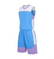 Nouvelle Arrivée Maillot de Basketball en Polyester Respirant Couleurs Vives pour Hommes – Ensemble Gilet sans Manches et Short de Sport Sublimé pour Hommes