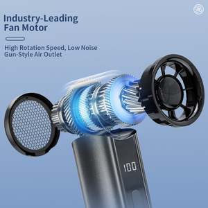 <span class=keywords><strong>Mini</strong></span> ventilador de mano recargable USB de alta velocidad con batería de 3000mAh para ventilador portátil al aire libre y uso doméstico - Product Image 4