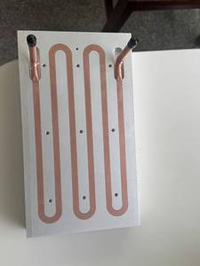 Dongguan Cooler System FSW <span class=keywords><strong>CNC</strong></span> Servicio de mecanizado de precisión Placa de refrigeración de agua de aluminio para vehículos eléctricos - Product Image 2