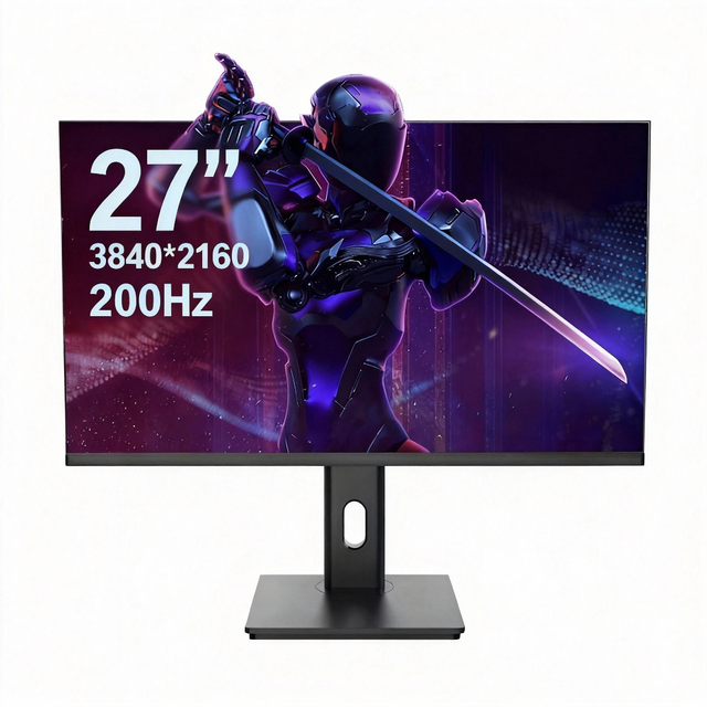 New Design OEM&ODM Gaming Monitor 27 Inch Curved Flat LED IPS Screen 200/400Hz Borderless Bessel RGB Back Light Hot Model