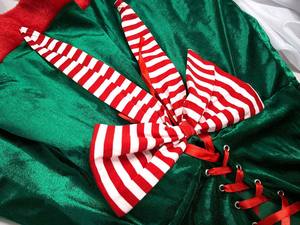 Disfraces Sexys <span class=keywords><strong>de</strong></span> Duende Verde <span class=keywords><strong>de</strong></span> Papá Noel para <span class=keywords><strong>Mujer</strong></span>, para Fiestas <span class=keywords><strong>de</strong></span> Año Nuevo y Navidad, FCDR-038 - Product Image 6