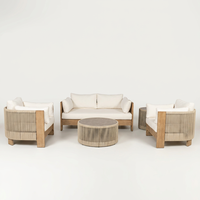 Ensemble de canapé et table basse d'extérieur 2580