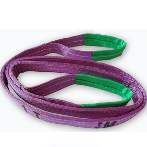 Sangle en corde tressée à une seule jambe en UHMWPE haute résistance anti-UV pour le levage - Product Image 2