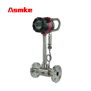 6インチステンレス鋼RS485 Modbusガス質量ボルテックスフローメーターLCDディスプレイ対策液体高温蒸気空気流量 - Product Image 5