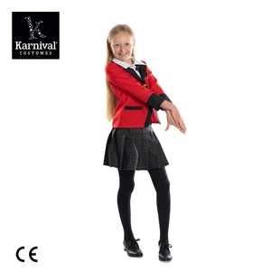 ODM venta al por mayor <span class=keywords><strong>Kakegurui</strong></span> <span class=keywords><strong>Yumeko</strong></span> Cosplay disfraz Halloween escuela chica uniforme Anime jugador chica para niños - Product Image 2