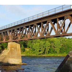 Jembatan Bailey pra-teknik <span class=keywords><strong>200</strong></span> ringkas jembatan baja sementara rangka Modular portabel - Product Image 4