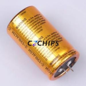 ตัวเก็บประจุ CHV-2R7507R-TW-S1ซูเปอร์คาปาซิเตอร์ผ่านรู (THT) 500F -10% ~ + 30% 2.7V 1.3mA @ 72hrs - Product Image 2