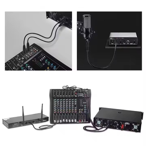 Câble audio <span class=keywords><strong>XLR</strong></span> vers <span class=keywords><strong>XLR</strong></span> de haute qualité 3m 5m <span class=keywords><strong>10m</strong></span> 20m 100m Professionnel 3 broches Mâle Femelle Microphone Gaine PVC - Product Image 6