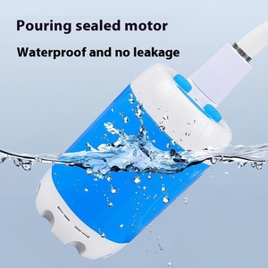 Pompa per doccia esterna ricaricabile <span class=keywords><strong>portatile</strong></span> per il bagno Hotel o appartamento con la testa dello spruzzatore per il campeggio attività all'aperto - Product Image 5