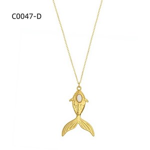 สร้อยคอแฟชั่น PIEDRA NATURAL C0047 สำหรับผู้หญิง เครื่องประดับคุณภาพสูง - Product Image 2