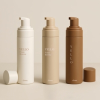 Bouteilles Pompe à Mousse en PET de Luxe Vides de 150 ml Personnalisables en Gros pour Nettoyant Visage Cosmétique et Emballage Autobronzant