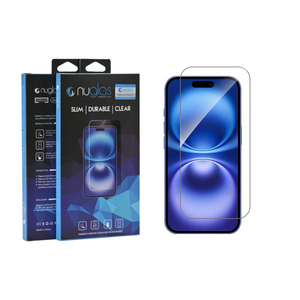 Protector de Pantalla de Vidrio Templado Nuglas 9H 2.5D HD Transparente Antirrayas para <span class=keywords><strong>iPhone</strong></span> 17 Pro Max - Product Image 1