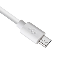 Câble de charge Micro USB à fil court en cuivre pur 1A pour Android USB vers Micro câble de données de charge V8 Mike câble vers Micro