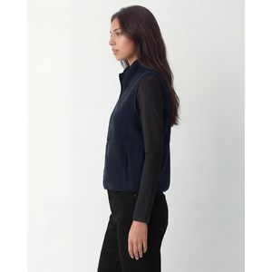 Chaleco de Forro Polar para Mujer FOXA, con Cierre Completo, Sin Mangas, Cuello Alto, Aislado, Ligero, Cálido, para Senderismo al Aire Libre - Product Image 3