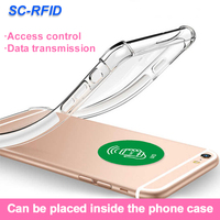 Étiquettes adhésives NFC mini réinscriptibles, petits autocollants RFID en rouleau, étiquettes NFC 213, carte d'accès mobile, autocollants NFC 25 mm