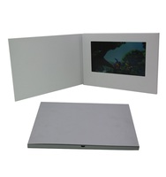 Carte de vœux personnalisable avec écran LCD de 7 pouces, carte d'invitation de mariage, carte cadeau avec design personnalisé pour les mariages et les fêtes