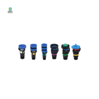 Pommeau d'arrosage agricole à pivot central pour irrigation, fabriqué en Chine, avec moteur et buse en plastique PC, surveillance à distance, certifié ISO9000