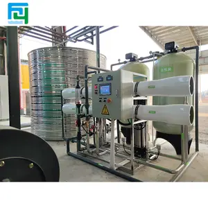 Eau minérale pure potable industrielle automatique Filtres à eau à osmose inverse Traitement de l'eau Système de purification de l'eau Usine