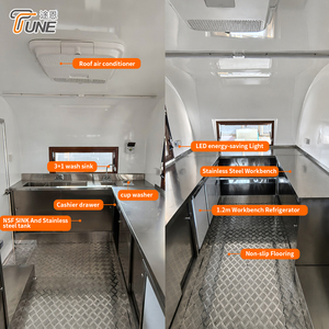 <span class=keywords><strong>Prix</strong></span> Spécial : Remorque à Donuts de Rue en Stock, Chariot de Vente Alimentaire, Camion de Restauration Mobile - Promotion Limitée - Product Image 2