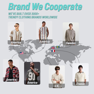 <span class=keywords><strong>Cardigan</strong></span> <span class=keywords><strong>a</strong></span> Righe con Contrasto di Colore, Lavorazione <span class=keywords><strong>a</strong></span> Trecce, Stile Retrò Autunnale per Ragazzi, Maglione Versatile in Poliestere Stile Americano - Product Image 6