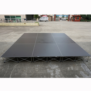 Lightweight Collapsible Riser <b>Stage</b> <b>Platform</b> Aluminum Alloy Riser Plywood for Outdoor Events-RK-Portable <b>Stage</b> RAK-SQ4I Easy - Product Image 5