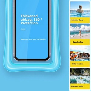 IPX8 trasparente TPU galleggiante a prova di acqua borse <span class=keywords><strong>per</strong></span> telefono <span class=keywords><strong>cellulare</strong></span> sigillate <span class=keywords><strong>custodia</strong></span> impermeabile trappola <span class=keywords><strong>per</strong></span> nuoto spiaggia accessori <span class=keywords><strong>per</strong></span> cellulari - Product Image 4