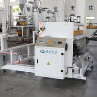 Machine de fabrication de panneaux muraux décoratifs en plastique pvc wpc pour la maison