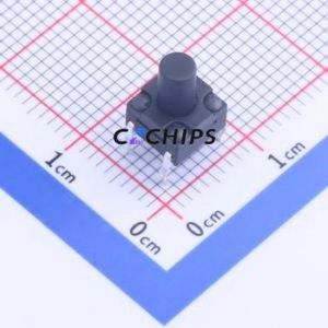 GT-TC116B-H085-L1 Tactile Switch Through hole Component (THT) Switch Single Pole Single Throw Round Button 2.5N Through Hole - Product Image 1