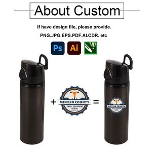 Water Bottle Custom Logo Promotion Water Bottle with Company Logo Thermos Travel Sport Vacuum Insulation for Promotion Business - Product Image 4